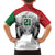 Kenya Rugby Custom Family Matching Off Shoulder Maxi Dress and Hawaiian Shirt White Kenyan 22-23 Motif - Wonder Print Shop