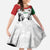 Kenya Rugby Custom Family Matching Puletasi and Hawaiian Shirt White Kenyan 22-23 Motif - Wonder Print Shop