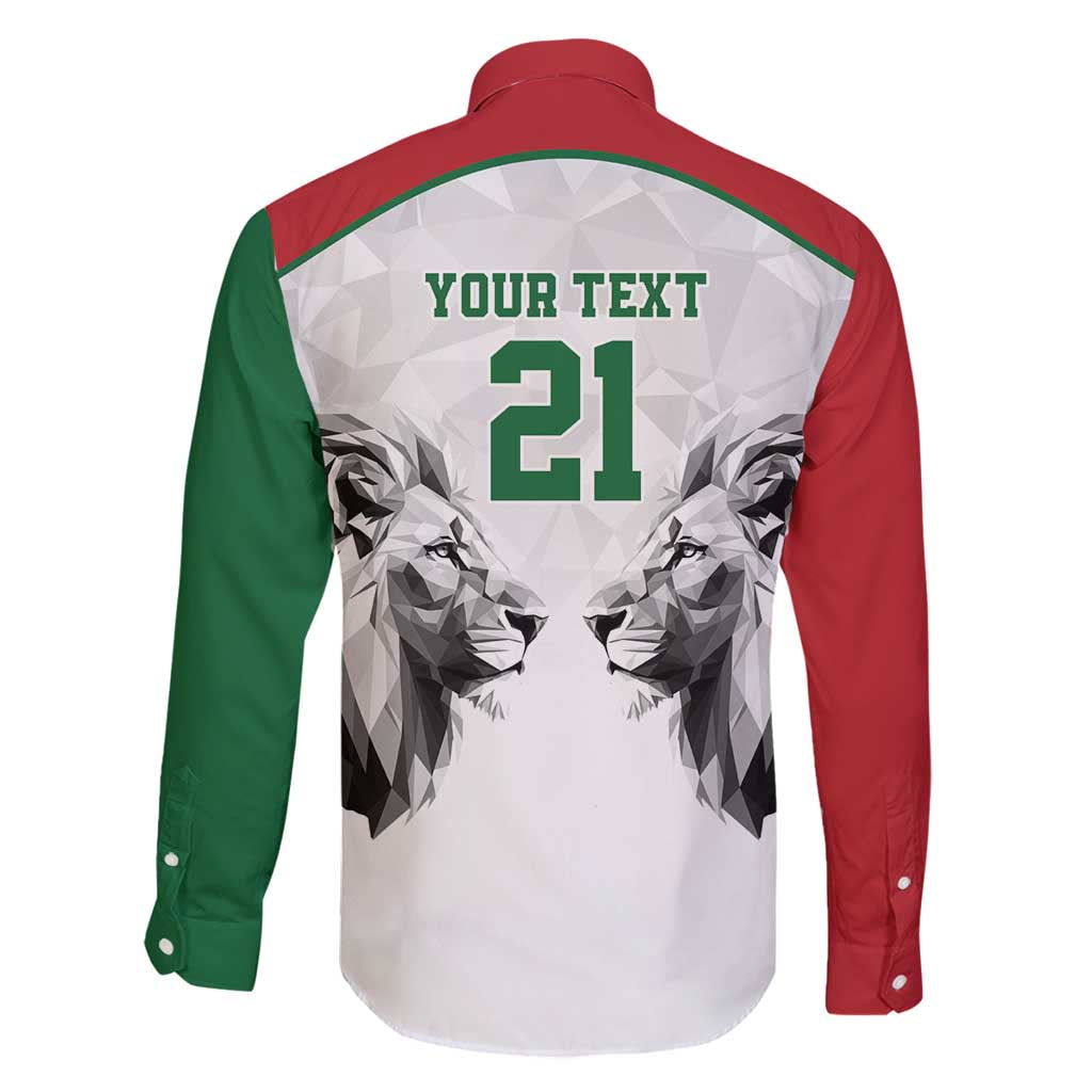 Kenya Rugby Custom Family Matching Puletasi and Hawaiian Shirt White Kenyan 22-23 Motif - Wonder Print Shop