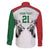 Kenya Rugby Custom Family Matching Puletasi and Hawaiian Shirt White Kenyan 22-23 Motif - Wonder Print Shop