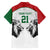 Kenya Rugby Custom Family Matching Short Sleeve Bodycon Dress and Hawaiian Shirt White Kenyan 22-23 Motif - Wonder Print Shop