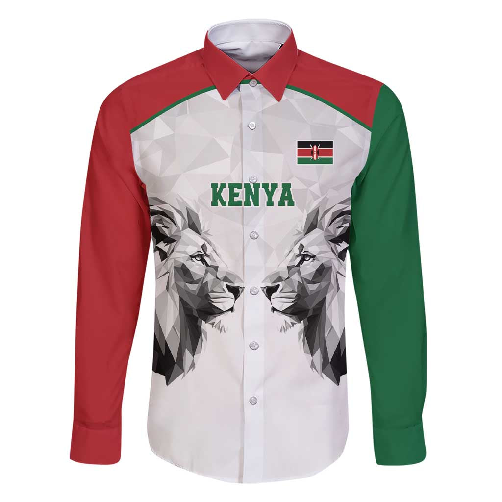 Kenya Rugby Custom Family Matching Short Sleeve Bodycon Dress and Hawaiian Shirt White Kenyan 22-23 Motif - Wonder Print Shop