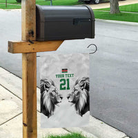 Kenya Rugby Custom Garden Flag White Kenyan 22-23 Motif - Wonder Print Shop