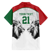 Kenya Rugby Custom Hawaiian Shirt White Kenyan 22-23 Motif - Wonder Print Shop
