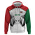 Kenya Rugby Custom Hoodie White Kenyan 22-23 Motif - Wonder Print Shop