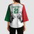 Kenya Rugby Custom Kimono Sleeve Blouse White Kenyan 22-23 Motif - Wonder Print Shop