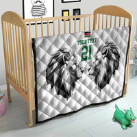 Kenya Rugby Custom Quilt White Kenyan 22-23 Motif - Wonder Print Shop