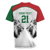 Kenya Rugby Custom Rugby Jersey White Kenyan 22-23 Motif - Wonder Print Shop