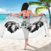 Kenya Rugby Custom Sarong White Kenyan 22-23 Motif - Wonder Print Shop