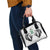 Kenya Rugby Custom Shoulder Handbag White Kenyan 22-23 Motif - Wonder Print Shop