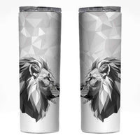 Kenya Rugby Custom Skinny Tumbler White Kenyan 22-23 Motif - Wonder Print Shop