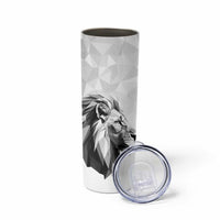 Kenya Rugby Custom Skinny Tumbler White Kenyan 22-23 Motif - Wonder Print Shop