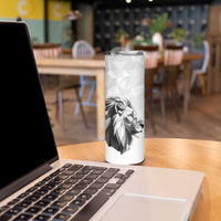 Kenya Rugby Custom Skinny Tumbler White Kenyan 22-23 Motif - Wonder Print Shop