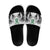 Kenya Rugby Custom Slide Sandals White Kenyan 22-23 Motif - Wonder Print Shop