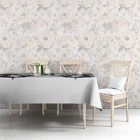 Kenya Rugby Custom Tablecloth White Kenyan 22-23 Motif - Wonder Print Shop