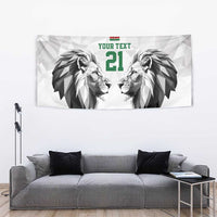 Kenya Rugby Custom Tapestry White Kenyan 22-23 Motif - Wonder Print Shop