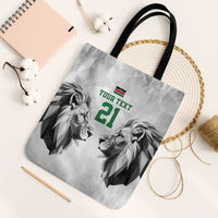 Kenya Rugby Custom Tote Bag White Kenyan 22-23 Motif - Wonder Print Shop