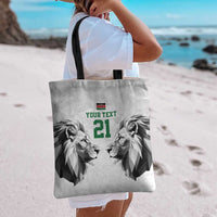 Kenya Rugby Custom Tote Bag White Kenyan 22-23 Motif - Wonder Print Shop