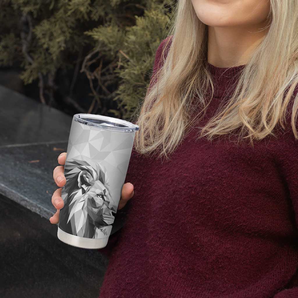 Kenya Rugby Custom Tumbler Cup White Kenyan 22-23 Motif - Wonder Print Shop