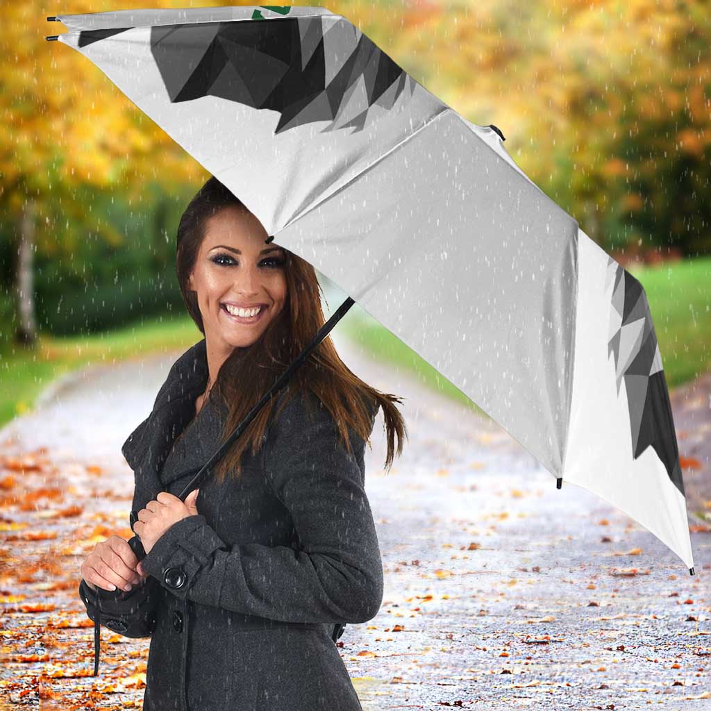 Kenya Rugby Custom Umbrella White Kenyan 22-23 Motif - Wonder Print Shop