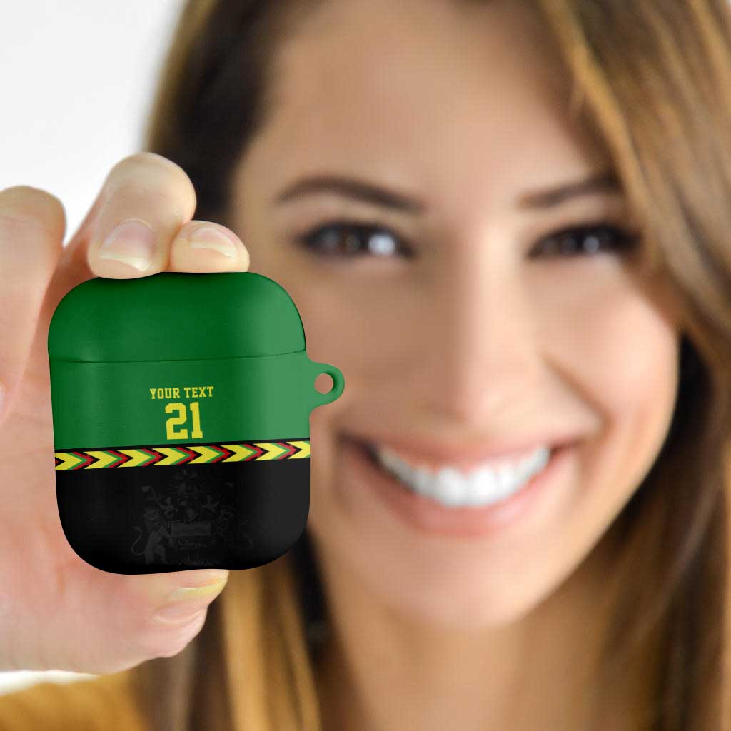 Malawi Cricket Custom AirPods Case Malawi Chevron Pattern - Wonder Print Shop