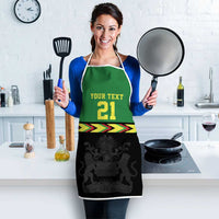 Malawi Cricket Custom Apron Malawi Chevron Pattern - Wonder Print Shop
