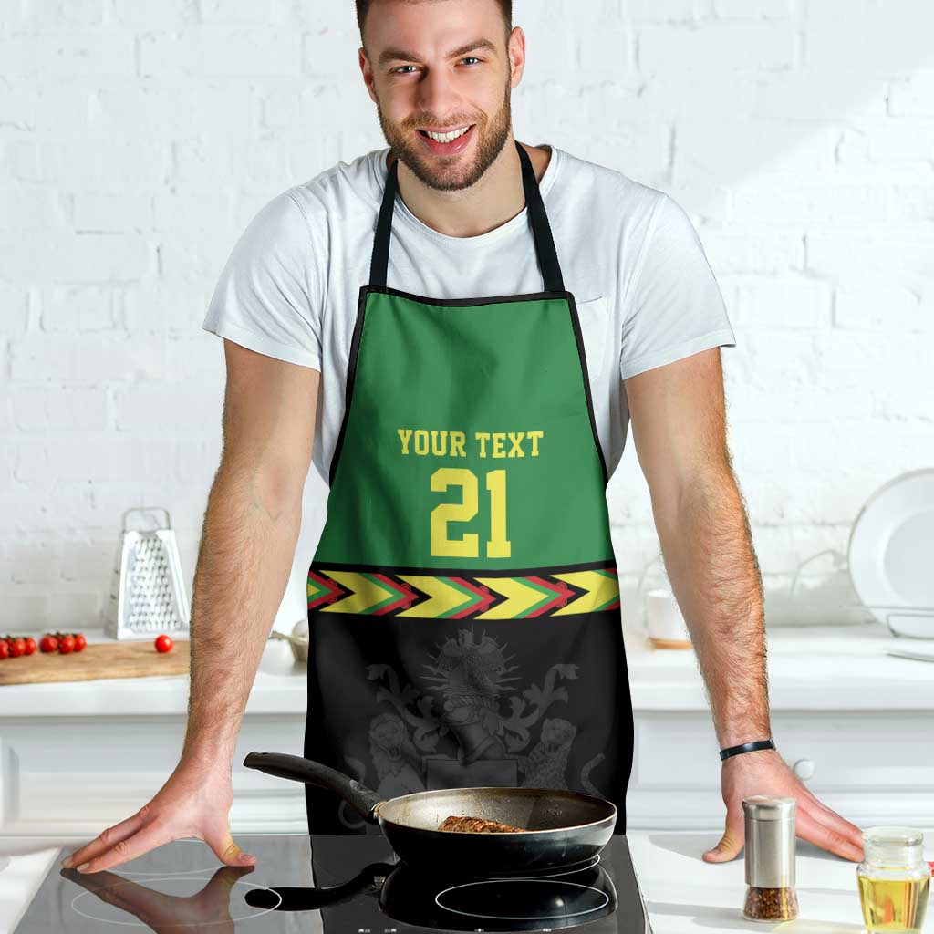 Malawi Cricket Custom Apron Malawi Chevron Pattern - Wonder Print Shop