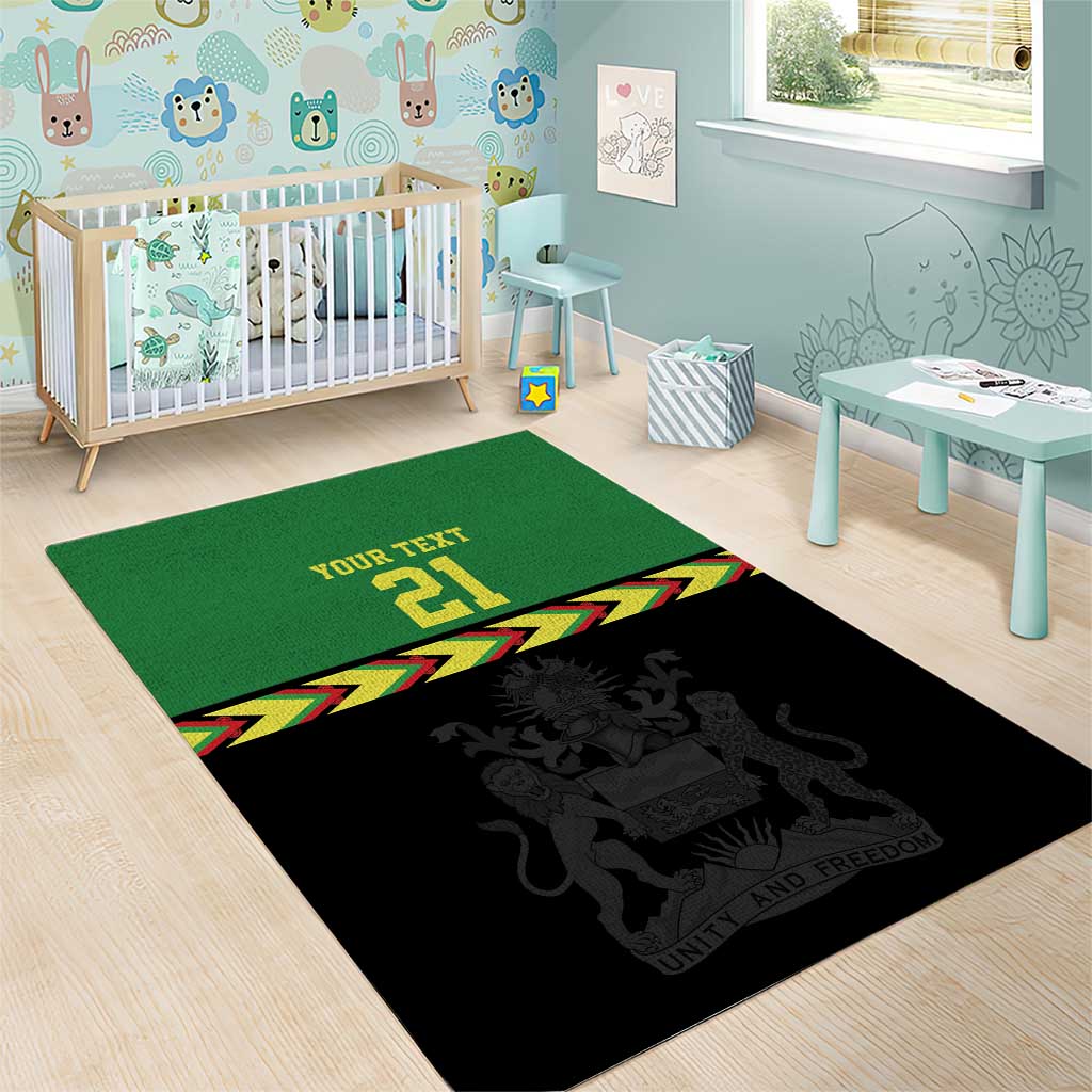 Malawi Cricket Custom Area Rug Malawi Chevron Pattern - Wonder Print Shop