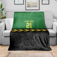 Malawi Cricket Custom Blanket Malawi Chevron Pattern - Wonder Print Shop