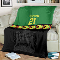 Malawi Cricket Custom Blanket Malawi Chevron Pattern - Wonder Print Shop