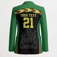 Malawi Cricket Custom Blazer Malawi Chevron Pattern - Wonder Print Shop