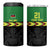 Malawi Cricket Custom 4 in 1 Can Cooler Tumbler Malawi Chevron Pattern - Wonder Print Shop