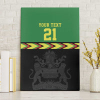 Malawi Cricket Custom Canvas Wall Art Malawi Chevron Pattern - Wonder Print Shop