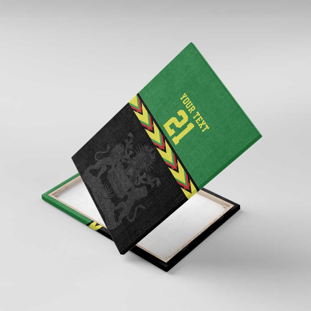 Malawi Cricket Custom Canvas Wall Art Malawi Chevron Pattern - Wonder Print Shop