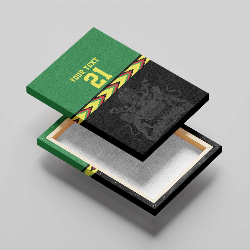 Malawi Cricket Custom Canvas Wall Art Malawi Chevron Pattern - Wonder Print Shop