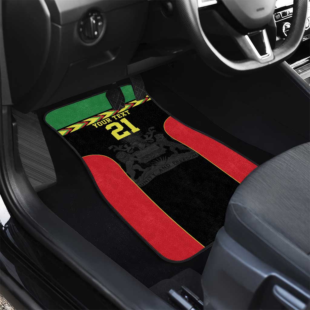 Malawi Cricket Custom Car Mats Malawi Chevron Pattern - Wonder Print Shop