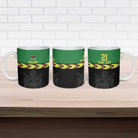 Malawi Cricket Custom Ceramic Mug Malawi Chevron Pattern - Wonder Print Shop