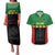 Malawi Cricket Custom Couples Matching Puletasi and Hawaiian Shirt Malawi Chevron Pattern - Wonder Print Shop