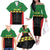 Malawi Cricket Custom Family Matching Off The Shoulder Long Sleeve Dress and Hawaiian Shirt Malawi Chevron Pattern - Wonder Print Shop