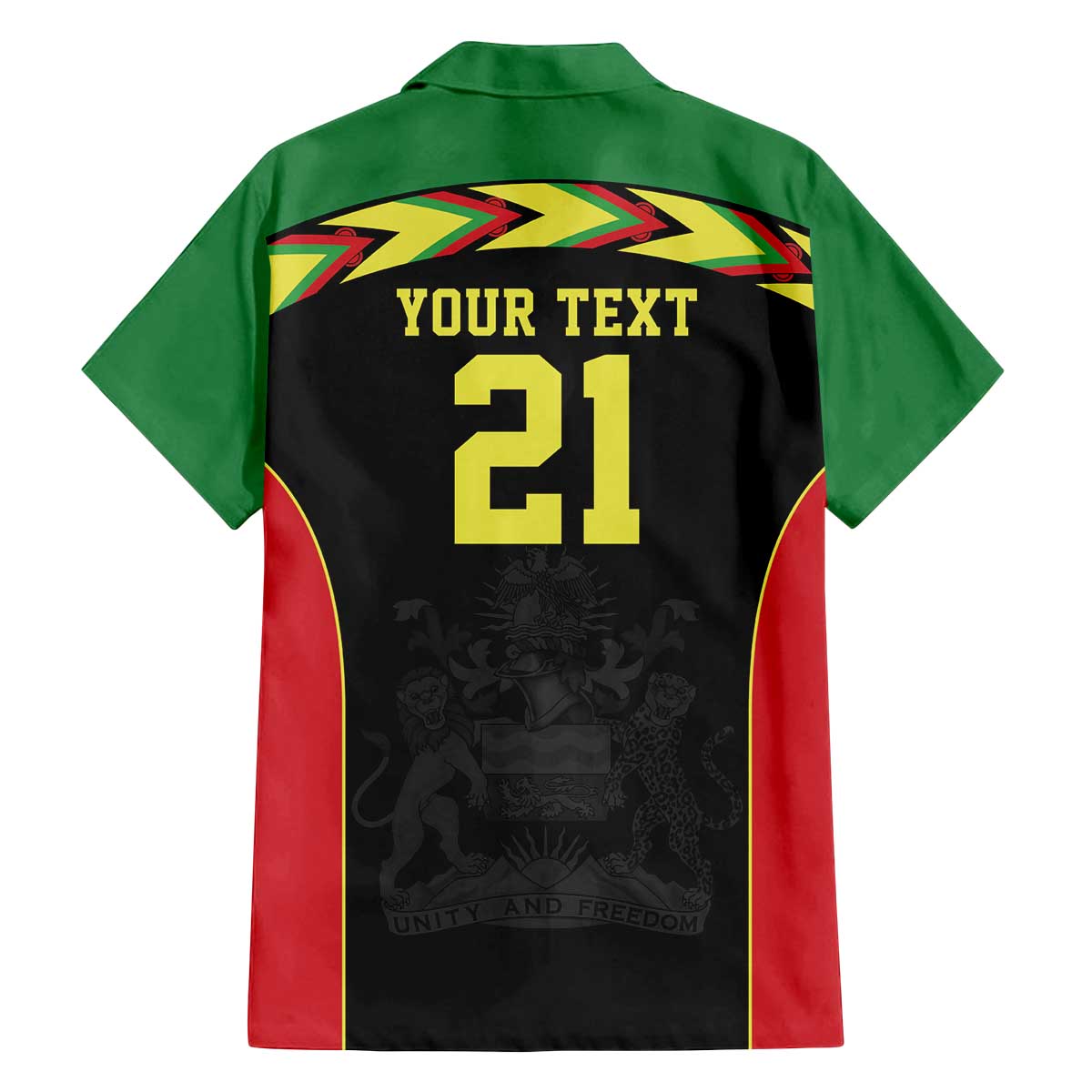 Malawi Cricket Custom Family Matching Off The Shoulder Long Sleeve Dress and Hawaiian Shirt Malawi Chevron Pattern - Wonder Print Shop