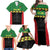 Malawi Cricket Custom Family Matching Off Shoulder Maxi Dress and Hawaiian Shirt Malawi Chevron Pattern - Wonder Print Shop