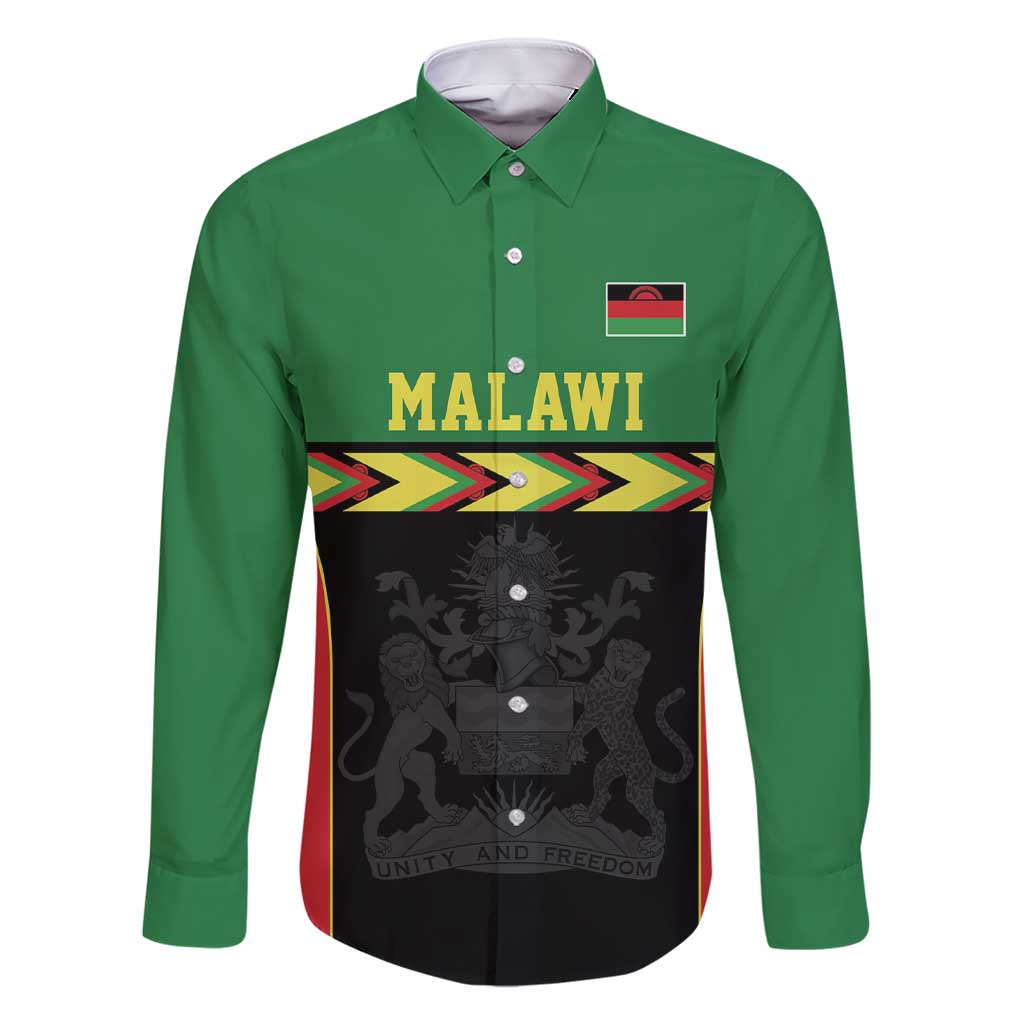 Malawi Cricket Custom Family Matching Short Sleeve Bodycon Dress and Hawaiian Shirt Malawi Chevron Pattern - Wonder Print Shop