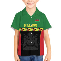 Malawi Cricket Custom Family Matching Summer Maxi Dress and Hawaiian Shirt Malawi Chevron Pattern - Wonder Print Shop