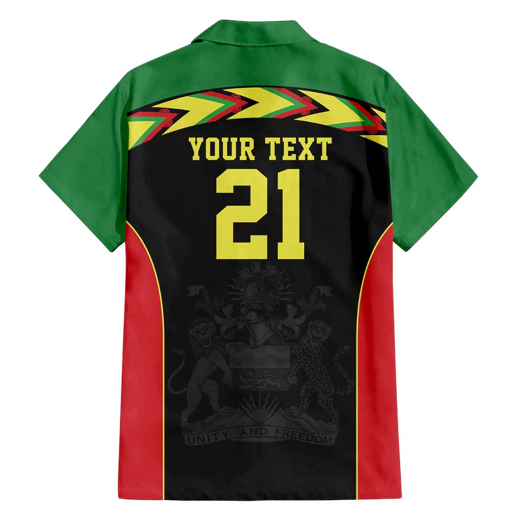 Malawi Cricket Custom Family Matching Tank Maxi Dress and Hawaiian Shirt Malawi Chevron Pattern - Wonder Print Shop