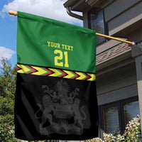 Malawi Cricket Custom Garden Flag Malawi Chevron Pattern - Wonder Print Shop
