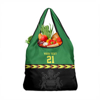 Malawi Cricket Custom Grocery Bag Malawi Chevron Pattern - Wonder Print Shop