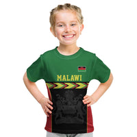 Malawi Cricket Custom Kid T Shirt Malawi Chevron Pattern - Wonder Print Shop