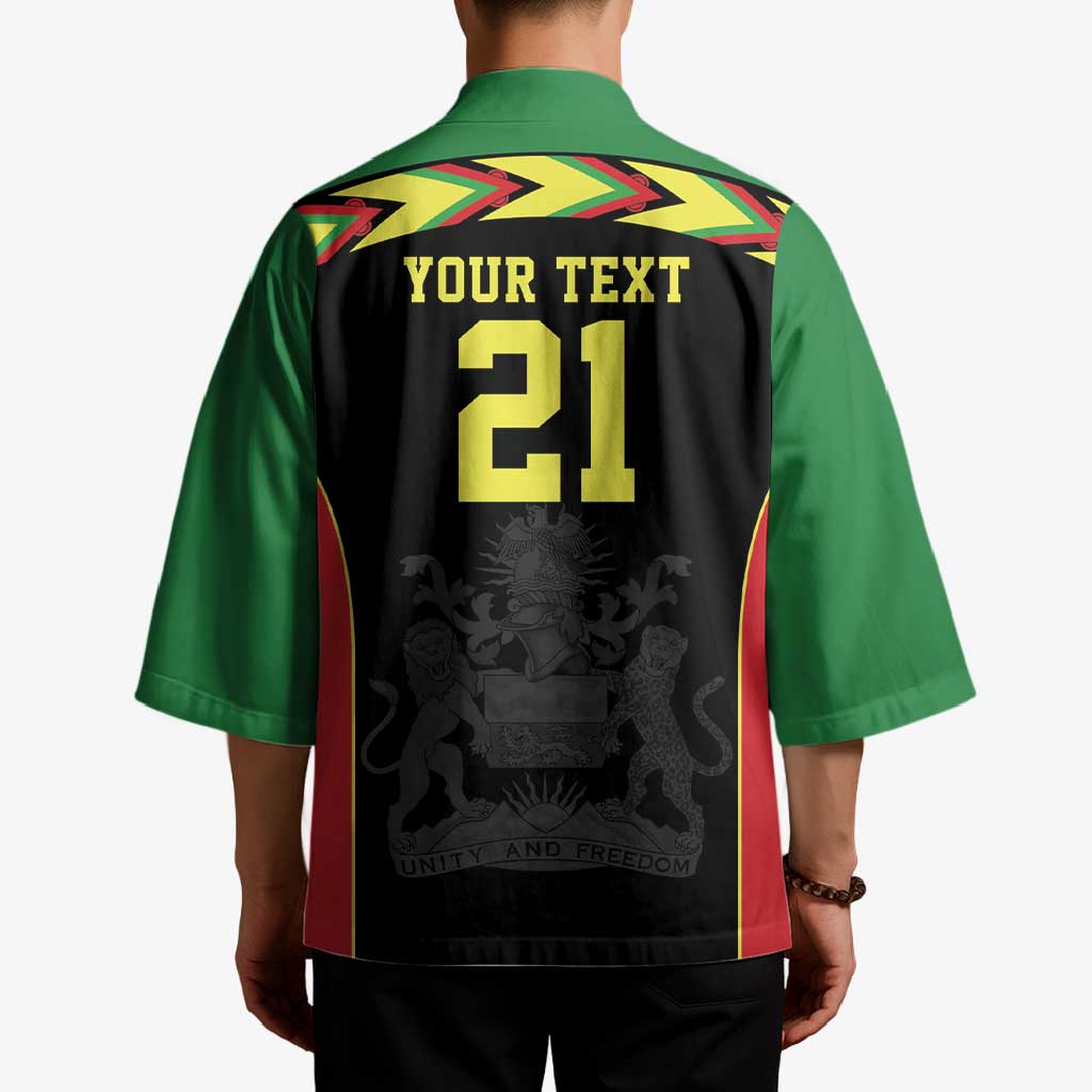 Malawi Cricket Custom Kimono Malawi Chevron Pattern - Wonder Print Shop