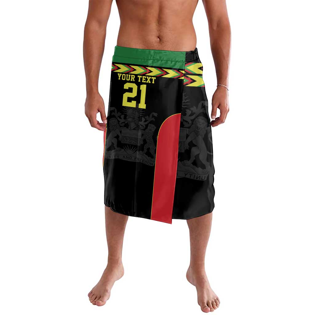 Malawi Cricket Custom Lavalava Malawi Chevron Pattern - Wonder Print Shop