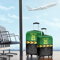 Malawi Cricket Custom Luggage Cover Malawi Chevron Pattern - Wonder Print Shop